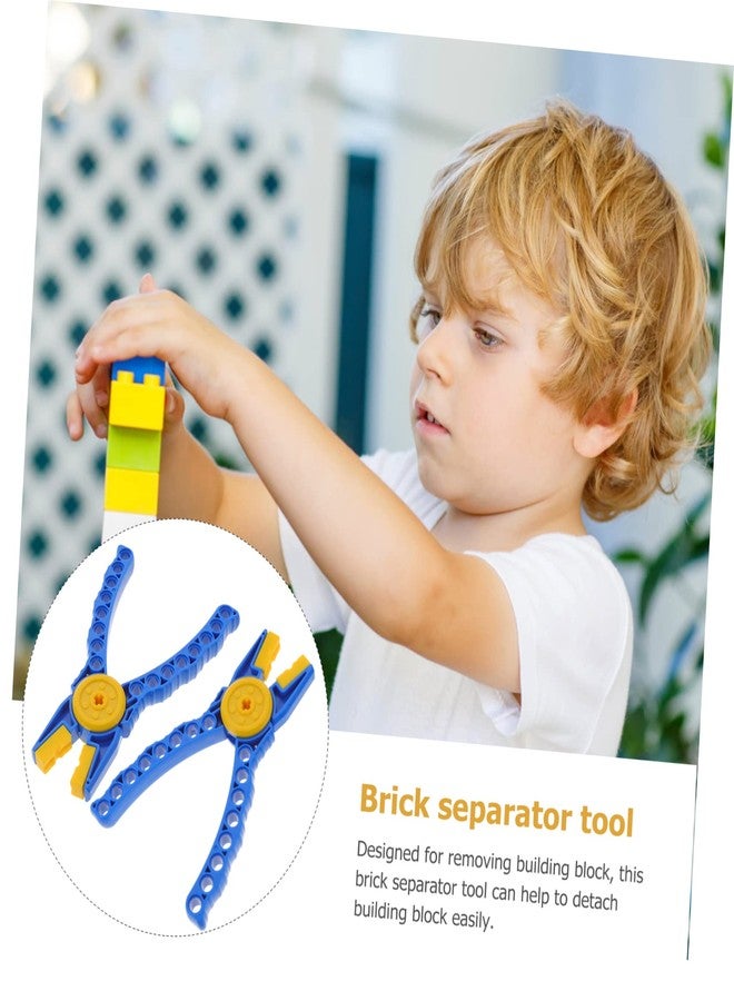 FONDOTIN 2pcs Building Block Remover Separator for Brick Block Pliers Toys Building Block kit Axel Separator Tool Brick Separator Tool Toys Building Brick Part abs Multifunction Child - Image 2